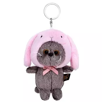 Мягкая игрушка-брелок «Басик Зайчик» 12 см
