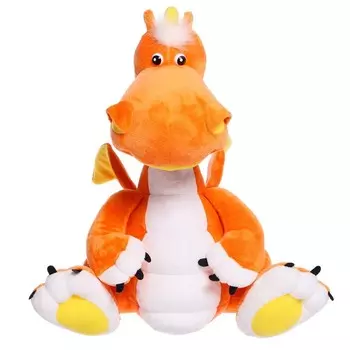 Мягкая игрушка «Дракончик Гоша», 55 см, цвет оранжевый