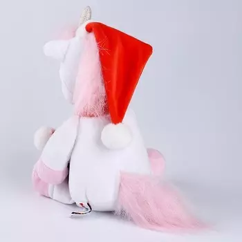 Мягкая игрушка «Единорожка», новогодняя, 21 см