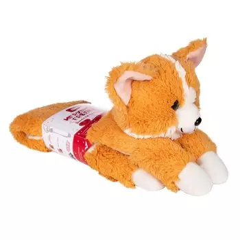 Мягкая игрушка-грелка «Корги» с вишневыми косточками, 35 см