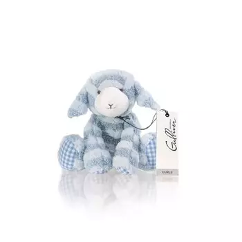 Мягкая игрушка Gulliver барашек кудрявый, цвет голубой, 22 см