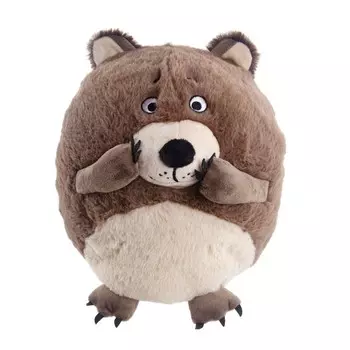 Мягкая игрушка Gulliver мишка «Мишутка», 30 см, с пледом, 130x180 см