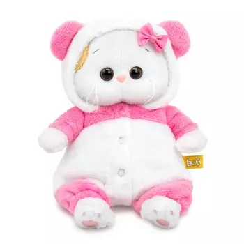 Мягкая игрушка «Кошечка Ли-Ли BABY» 18 см, в кигуруми «панда»