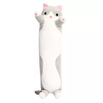Мягкая игрушка «Кот Батон», цвет серый, 50 см