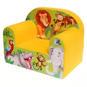 Мягкая игрушка-кресло «Африка», МИКС
