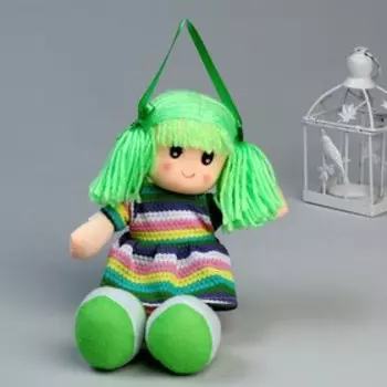 Мягкая игрушка «Кукла», в вязаном платьишке, МИКС