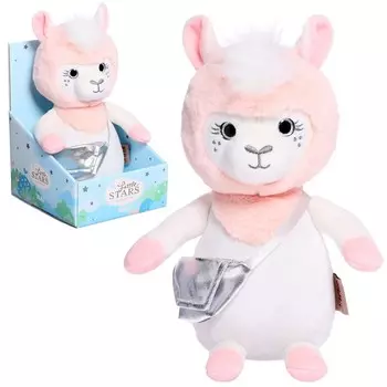 Мягкая игрушка «Лама Луна», 30 см, цвет розовый