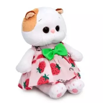 Мягкая игрушка «Ли-Ли Baby в сарафане с клубничками», 20 см