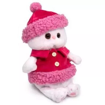 Мягкая игрушка «Ли-Ли Baby в жилетке и шапке с отделкой», 20 см