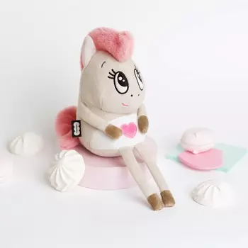 Мягкая игрушка «Лошадка Валентинка», 26 см