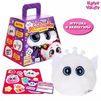 Мягкая игрушка «Лупоглазики: Снежок» в подарочной упаковке