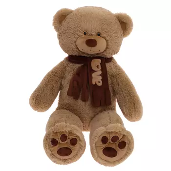 Мягкая игрушка «Медведь Филипп», цвет кофейный, 130 см