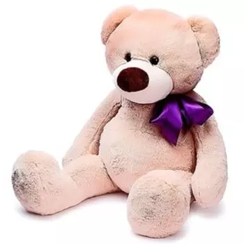 Мягкая игрушка «Медведь Марк» светлый, 80 см