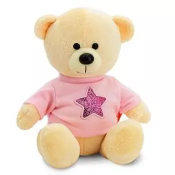 Мягкая игрушка «Медведь Топтыжкин», звезда, цвет жёлтый 17 см