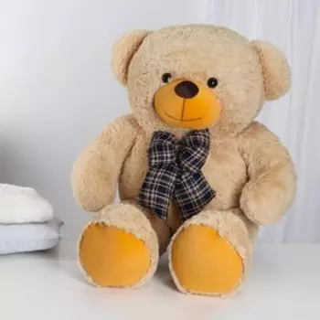 Мягкая игрушка «Мишка с бантом», 120 см, цвета МИКС