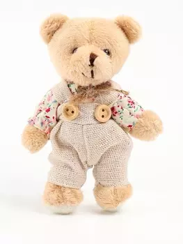 Мягкая игрушка «Мишка в комбинезоне», 1175 см