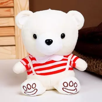 Мягкая игрушка «Мишка», в штанишках, 18 см