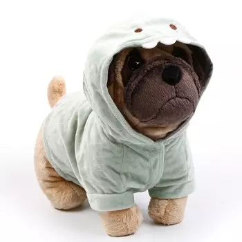 Мягкая игрушка «Мопс», в кофте, 30 см