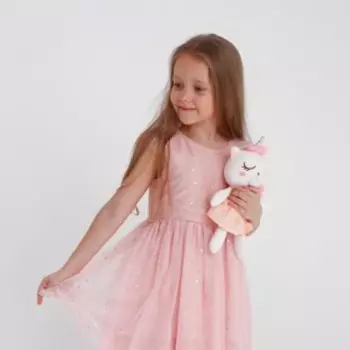 Мягкая игрушка «Нашей малышке», единорожка МИКС, 28 см