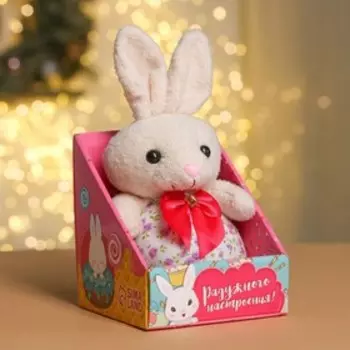 Мягкая игрушка «Радужного настроения», заяц