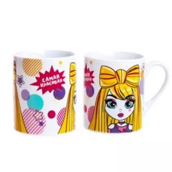 Подарочный набор «Самой красивой», мягкая игрушка, кружка