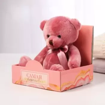 Мягкая игрушка «Мишка», цвет микс, 19 см