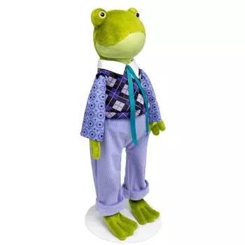 Мягкая игрушка «Серж Кваковский», с жаккардовым жилетом, 24 см