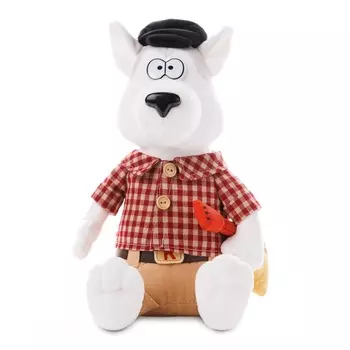 Мягкая игрушка «Собака Лайка с балалайкой», 24 см