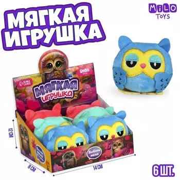 Мягкая игрушка «Совушка», МИКС