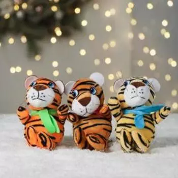 Мягкая игрушка «Тигрёнок Тим», МИКС, 16 см