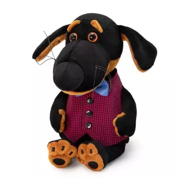 Мягкая игрушка «Ваксон BABY в клетчатом жилете», 19 см