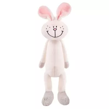 Мягкая игрушка «Зайка», 33 см, цвет белый