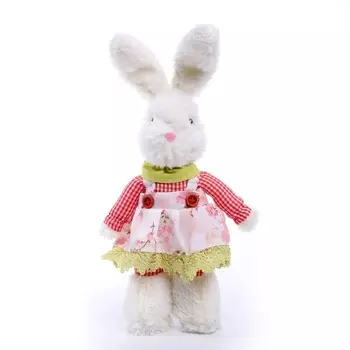 Мягкая игрушка «Зайка», белая