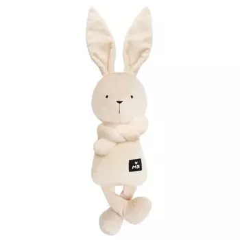 Мягкая игрушка «Зайка Джон Бежевый», 21 см