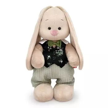 Мягкая игрушка «Зайка Ми в жилете и штанишках в клетку», 32 см