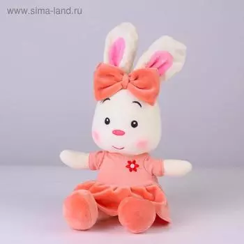 Мягкая игрушка «Зайка с бантом», цвета МИКС