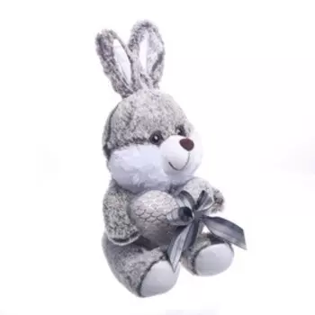 Мягкая игрушка «Зайка с сердцем», МИКС