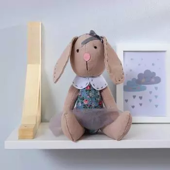 Мягкая игрушка «Зайка», юбка в сеточку, МИКС