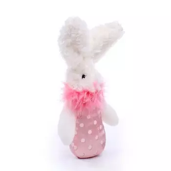 Мягкая игрушка «Зайка», в горох