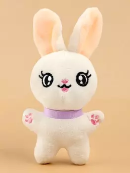 Мягкая игрушка «Заяц», белая, 1075 см