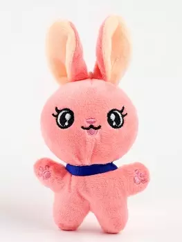 Мягкая игрушка «Заяц», розовая, 1075 см
