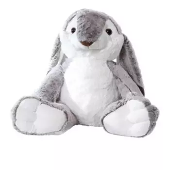 Мягкая игрушка «Заяц длинноухий», 80 см