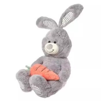 Мягкая игрушка «Заяц с морковкой», 85 см, цвета МИКС