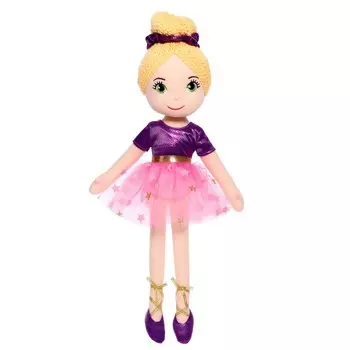 Мягкая кукла «Балерина София в фиолетовом платье», 40 см