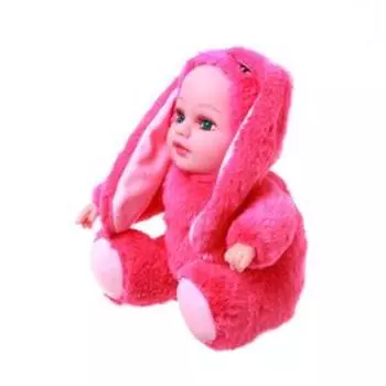 Мягкая кукла «Зайка», цвета МИКС