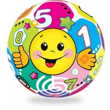 Мягкая музыкальная игрушка «Музыкальный Супербол», цвета белый