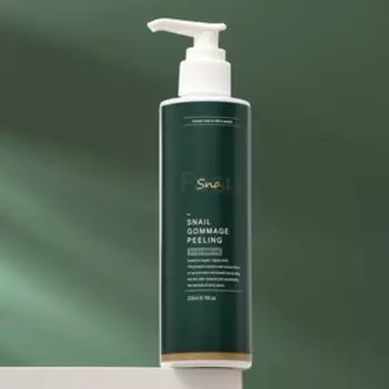 Мягкая пилинг скатка для лица с муцином улитки, JIGOTT, 200 мл