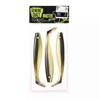 Мягкая приманка Generic Craft Master, цвет 104, 13 см, 3 шт.