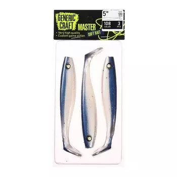 Мягкая приманка Generic Craft Master, цвет 108, 13 см, 3 шт.
