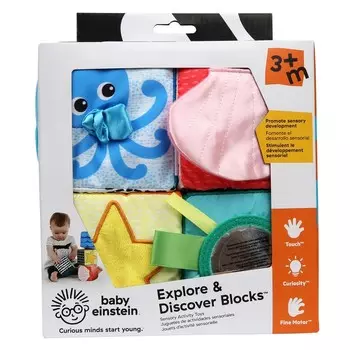 Мягкие кубики Baby Einstein